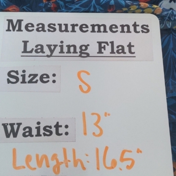 Free People Blue Floral Ruched Ruffle Hem Mini Skirt size Small - Picture 5 of 5